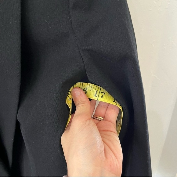 J. Crew Black Bi Stretch Parke Single Breasted Blazer 00 - Picture 12 of 13